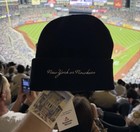 New York Yankees  new York Or Nowhere  Black Beanie Hat One Size Men