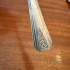 1931 Oneida Community Clarion Iced Tea Spoon 7-3 8  Long Par Plate Lot Of 2