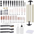 163pcs Gun Cleaning Kit Universal Rifle Pistol Shotgun Handgun Firearm W  Case