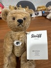 Steiff Teddy Bear 1924 Replica Mohair Vintage Style W  Tags     Ref 546