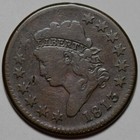 1813 Classic Head Large Cent - Us 1c Copper Coin