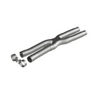 Mbrp S7213al 2 5  Resonator Delete Exhaust X-pipe For 15-26 Mustang Gt 5 0l V8