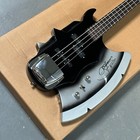 Usa Axe Bass 4string Electric Bass Solid Wood Body W signature Free Ship