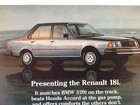 1980 Renault 18i Print Ad  