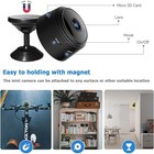 Mini Wireless 1080p Camera Wifi Ip Home Security Hd Night Vision Cam New