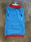 The Grinch Dr  Seuss Holiday Sweater Pet Christmas Dog Apparel Size Xl Blue New
