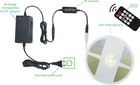 50ft 15m Cob Led Strip Light 24v 3000k 4000k 6500k White With Adapter And Remote
