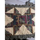 Donna Sharp Log Cabin Quilted Pillow Shams Set Of 2 Prairie Point Country Rustic