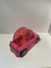 Pink  Pet Exercise Car  Hamster Wheel  Gerbil  Safe Container So Cute 