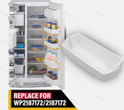 For Wp2187172 Refrigerator Door Bin Replacement Whirlpool kenmore White 2 Pack