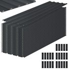 Rocvanc 25x Roof Panels Galvanized Steel Hardware Metal Sheets Wall Panels