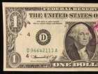 1974  1 Dollar Federal Reserve Note - Bp 905 Error Postal Cancelled 7 4 76 Ca640
