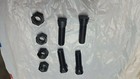 Singer Treadle Sewing Machine Iron Base Bolts Set Of 4 Each Bolts  And Nuts