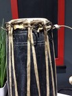 Vintage Madal Drum Bongo 16 Inches   Hand Made   Animal Skin   Old 