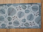 Ekelund Sweden  Table Runner  Alder Twigs With Cones 100  Organic Cotton