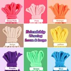 Weaving Loom Refill Loops Kit     Loom Refill Loops For Weaving Potholder Loom    