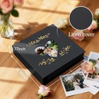 Linen Wedding Photo Album 4x6 With 400 Pockets large Capacity Customizable Me   