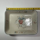 Vintage 1988 International China Marmalade Goose Rectangular Baking Dish  