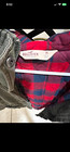 Hollister Womans Green Military Hooded Jacket Lined Zip button Pockets Size M