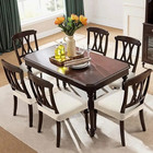 1 4 6pcs Jacquard Dining Chair Slipcover Stretch Chair Covers Polyester Chair