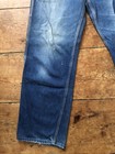 Vintage 1950s Pioneer Montgomery Ward Wards Denim Jeans 32x30 Patched Repaired