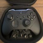 Microsoft Xbox One Elite Series 2 Controller Complete Very Good Condition Black