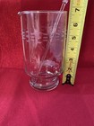 Princess House  407 Cocktail Martini Pitcher Mixer W stirrer 1960 s Mcm Vintage