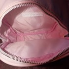 A Pink Girls Purse With Butterflies And Hearts And A Flower 