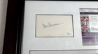 U  Of Michigan--heisman Trophy Winner-tom Harmon Signed-jsa Auth  Framed matted 