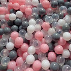 100pcs Ocean Pit Balls Baby Kids Colourful Plastic Balls Swim Bath Play Pool Toy
