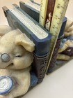 Decorative Vintage Pig Bookends  Papa Pig  Mama Pig And Junior Pig 