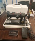 Vintage 1950s Pfaff 130 Sewing Machine  W  Accessories Western Germany