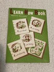 1941 Learn How Book The Spool Cotton Co  Crochet Knitting Embroidery