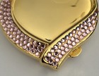 Vtg Estee Lauder Breast Cancer Awareness Pink Crystal Lucidity Powder Compact