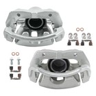 2pcs Disc Brake Calipers With Bracket Front Left And Right