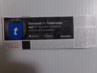 2022 Coldplay  Full Complete Concert Ticket Stub Soldier Field Chicago