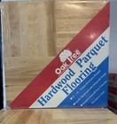 40 Sq Ft Oak Tree Hevea Parquet Flooring 12 X12 X 1 4  6-finger 4 Cases New 