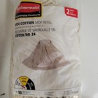 New Rubbermaid Commercial Products  24 Cotton Mop Refill 2 Pack Loop End