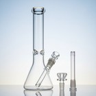 12 Inch Heavy Glass Bong Water Pipe Smoking Bong Beaker   14mm Bowl Hookah Us