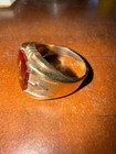 Freemason Ring 10k 7 54g Gold  Size 10 5 Vintage Masonic Ring Signet