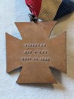 1883 Womans Relief Corps Wrc Gar Grand Army Of The Republic Fcl Medal Pin Ribbon