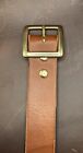 Leather Belt English Bridle Leather Handmade Heavy Duty 1 5  Or 1 25 