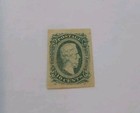 Csa 12c Confederate 1863 10c Green Stamp Jefferson Davis-mint Original Gum Id1