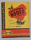 Vintage 1956 California Rodeo Salinas Program W Insert   Ticket Stub July 19th