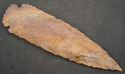 Sandy Path 4 6  Flint Spearhead Head Knife Blade Arrowhead I-731