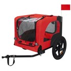 Pet Bike Trailer Dog Cart For Bicycle suitable For Small And Medium Pets folding