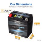 Chrome Pro Ytx14-bs Igel For Honda Trx 500 420 450 350 Rubicon Foreman Rancher