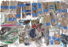 12lbs Bulk Lot Of 100  Vintage Gold Plated Necklace Silver Modern Beaded Womens