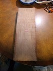 Antique Pyrography Burnt Wood Dresser  gloves  Box  