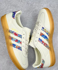 Liberty London X Adidas Gazelle Indoor Floral Embroidery Off White Jh7370 Women